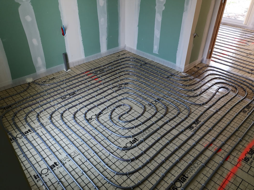 Plancher chauffant St Avertin