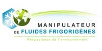 logo manipulateur de fluide frigorigene 149